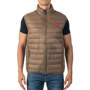 Nuevo Chaleco Acolchado de Lona para Hombre, Invierno 2026, Cierre de Cremallera de Alta Calidad, MOQ Bajo - Product Image 2