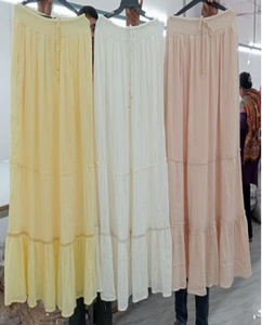 Jupe en coton mélangé et lurex pour femmes, vente en gros, fabricant, meilleur prix - Product Image 4