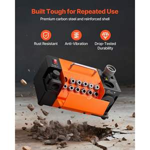 Afilador de Brocas Profesional D0100XU4MIA de 3-13 mm, 5800 RPM, con 11 Pinzas, Rueda CBN, Ajustable, Afilador Eléctrico - Product Image 5