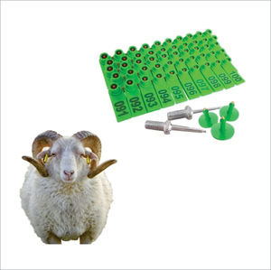 Nouvelles étiquettes d'oreille en plastique pour porcs, étiquettes d'oreille en plastique pour animaux, étiquettes d'oreille pour moutons et chèvres, impression de logo personnalisée - Product Image 6