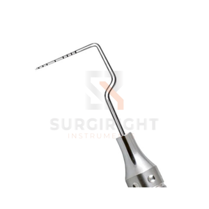 หัวตรวจวัดทางทันตกรรม SI-OIS-0001 สำหรับตรวจฟันกรอบด้านหลัง 1-10 มม. ผลิตจากเหล็กกล้าไร้สนิมเยอรมัน ได้รับการรับรองมาตรฐาน CE ระดับ I รับประกัน 1 ปี สีชมพูอ่อน สำหรับการผ่าตัด - Product Image 5