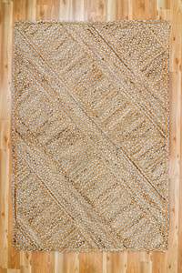 Tapis en jute tressé géométrique fait main pour la décoration de la maison, salon, chambre à coucher, vente en gros - Product Image 2