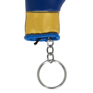Porte-clés mini gants de boxe en cuir, pendentif bleu, souvenir, cadeau pour les fans de boxe - Product Image 5