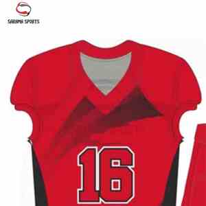 Vente en gros directe du fabricant, uniforme de football américain personnalisé avec logo, nouveau style, ensembles XL, meilleur matériau, design populaire - Product Image 2