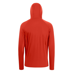 Camisa de Pesca con Capucha Amarillo Neón con Máscara Facial Protección Solar UPF 50 - Product Image 4