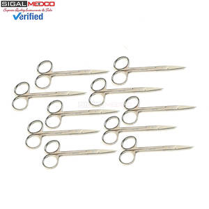 Tijeras de Precisión Iris Micro Dissecting Lab, 4.5, Punta Fina, Rectas, Acero Inoxidable, Instrumentos Quirúrgicos Manuales de Precisión, CE - Product Image 6