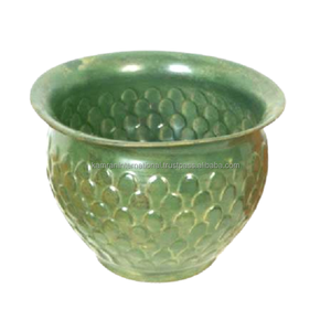 Jardinière de fleurs en laiton de créateur pour la maison et le restaurant Décoration de jardin Accessoires pour pots floraux - Product Image 3