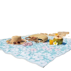 Serviettes de bain et de plage 100% coton tissé - Douces pour la peau - Séchage rapide - DP3.8 - Product Image 1