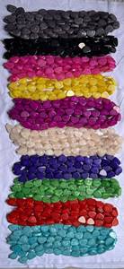 FE Boho Triangle Chunky Resin Beads 10mm-30mm | Custom Color | Large Hole <b>Waist</b> Beads DIY Box Packaging Sample Making Service - Product Image 4