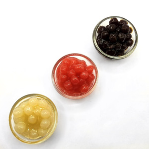 Perlas de Tapioca Instantáneas de Jade Blanco, Boba Masticable de Alta Calidad para Té de Burbujas y Té de Frutas, Listas para Comer, Hechas en Taiwán - Product Image 3