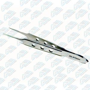 8,5 Cm Bishop Harman Iris Fórceps 3,25 Pulgadas 0,8 Mm Puntas dentadas 1X2 Dientes Laboratorio médico Instrumento médico - Product Image 4
