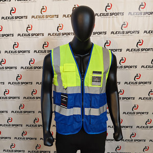 เสื้อกั๊กนิรภัย Hi VIS สะท้อนแสงเสื้อกั๊กรักษาความปลอดภัย - Product Image 3