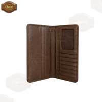 Dompet Perjalanan Kulit Anyaman Warisan Klasik |   Dompet Paspor Anti RFID Kulit Asli Buatan Tangan |   Dompet Panjang untuk Pria OEM