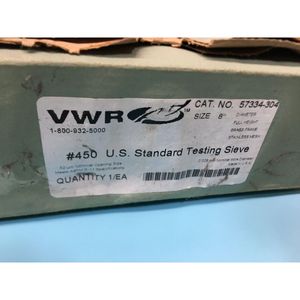 Tamis d'essai standard américain, A.S.T.M E-11 - Équipements et pièces semi-conductrices de renommée mondiale à la pointe de la technologie - Product Image 6