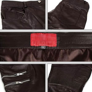 กางเกงหนังผู้ชายขายดี ผลิตจากโรงงาน ขายส่ง คุณภาพดีที่สุด - Product Image 4