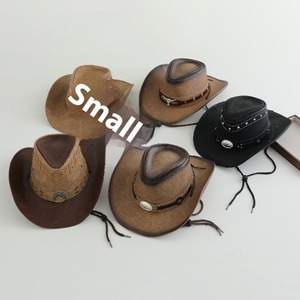 Sombrero de Vaquero de Cuero Genuino para Hombre, Estilo Moderno, con Cuero Natural Real, Personalizable para Todas las Estaciones - Product Image 4