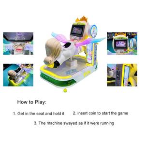 Manège Commercial Licorne Ailée pour Enfants, à Monnayeur, en Métal Robuste, avec Fonction Musicale et Balancement, Capacité Un Joueur - Product Image 2