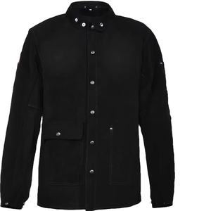 Vêtements de travail de protection de haute qualité Meilleures vestes en cuir de soudage industriel de sécurité Prix usine Productif pour les vêtements de travail - Product Image 1