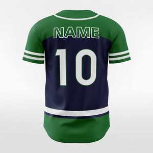 Breathable Polyester Sublimated Baseball Jersey Custom Logo Number Print Quick Dry Team Uniform for Men & Youth - Product Image 6