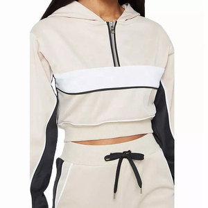 Nouvel ensemble de survêtements d'hiver pour femmes, style personnalisé imprimé, écologique, séchage rapide, décontracté, pour la gym et le fitness, 100 % coton - Product Image 5