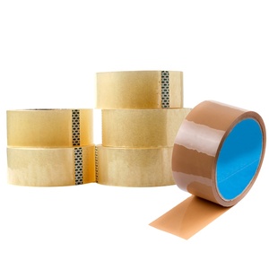 Gran oferta 2024, cinta de oficina transparente de PVC, cinta de embalaje transparente adhesiva impermeable con aislamiento de protección de superficie, cinta adhesiva negra - Product Image 2