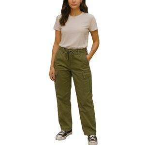 Pantalons cargo tendance pour femmes, pantalons confortables avec poches pour un usage quotidien, service OEM, fournisseur de marque personnalisé de BD - Product Image 3