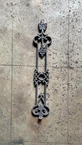 Classic Iron Scroll Stair <b>Railing</b> Ornament Durable Traditional Decorative Architectural Staircase Accent Elegant Metalwork - Product Image 6