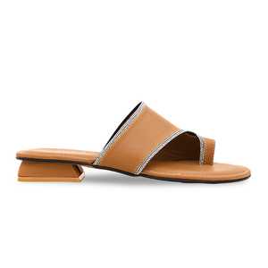 Beige Formal Chappal FR0533 Premium Quality <b>Turning</b> <b>Tool</b> - Product Image 3