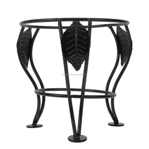 Superb Quality Iron Hand Made Rectangle Gazing Ball Stand Black Powder Coated Weather Resistant Outdoor Patio <b>Garden</b> Decoration - Product Image 5