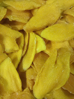 Tranches de mangue séchées, collation de fruits sucrés, emballage en vrac, fabricant vietnamien, solution de marque privée, distributeur mondial, 5 kg, 18 mois