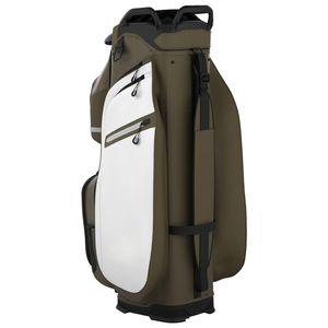 Sac de golf en nylon blanc olive, multi-compartiments, fermeture éclair, sac de transport pour clubs pour adultes - Product Image 2