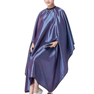 Capa de peluquería para salón y barbería, tela ligera y cómoda para cortar y peinar el cabello, para trabajo profesional - Product Image 1