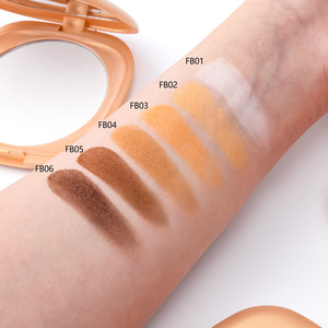 แป้งฝุ่นเนื้อแมทท์ ติดทนนาน กันน้ำ 6 เฉดสี เนื้อบางเบา พร้อมกระจก แบรนด์ส่วนตัว - Product Image 3