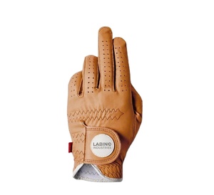 Gants de golf sur mesure de qualité supérieure en cuir Cabretta, design hybride PU, personnalisation de la marque, tailles homme, couleurs OEM, durabilité, sport - Product Image 1