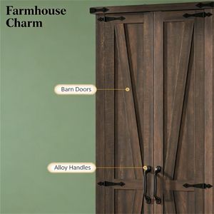 Mobili da Cucina Marroni, Armadietti Portaposate per Soggiorno - Product Image 4