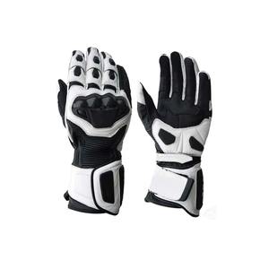 Gants de moto en cuir à doigts entiers, antidérapants, en fibre de carbone, pour la course, la conduite en extérieur et l'hiver - Grande Vente - Product Image 6
