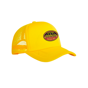 หมวกโฟมทรักเกอร์5แผงหมวกตาข่ายทรงมงกุฎสูงปรับขนาดได้สำหรับผู้ชายและผู้หญิงหมวกกีฬาสำหรับวิ่งตกปลากอล์ฟ - Product Image 3