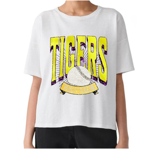 T-shirt en coton ample personnalisé de haute qualité avec logo, écologique, à sequins, style décontracté pour les jours de match, broderie respirante - Product Image 3