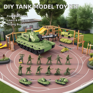 Set di giochi militari all'ingrosso per bambini uomini dell'esercito dell'<span class=keywords><strong>aeronautica</strong></span> <span class=keywords><strong>militare</strong></span> Action figure di veicoli militari <span class=keywords><strong>aereo</strong></span> carro armato auto giocattolo educativo - Product Image 6