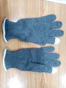 Wholesale Jacquard Nylon Sports Winter <b>Gloves</b> for Screen Compatible Thermal Windproof Water Resistant Cycling Hiking Outdoor - Product Image 5