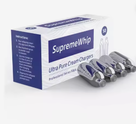 Vente mondiale de produits de haute qualité à prix raisonnable, sur mesure, 8,2 g, écologiques, marque SupremeWhip pour cylindre - Product Image 1