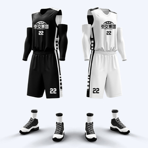 Conjunto de Uniforme de Baloncesto Personalizado, Jersey y Pantalones Cortos, Ropa Deportiva Transpirable, Kit de Equipo, Logotipo Personalizado OEM, Proveedor Mayorista - Product Image 3
