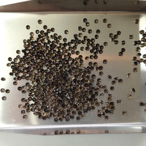 Quartz fumé brun naturel, taille brillante ronde de 1,5 mm, traité thermiquement, pierre précieuse de qualité supérieure pour la fabrication de bijoux - Product Image 4