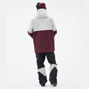 Combinaison de ski unisexe deux pièces 2026, veste de snowboard légère 100 % polyester imperméable 10 000 mm avec capuche et fermeture éclair - Product Image 2
