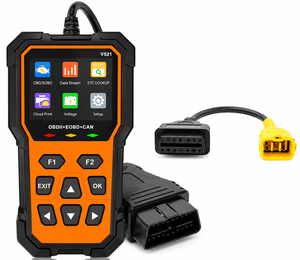 สายสแกนรถจักรยานยนต์ RG BS6 Hero V521 OBD2 Scanner Rinku Motors เครื่องมือวินิจฉัยมอเตอร์ไซค์ OBD Reader - Product Image 1