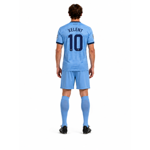 ชุดเสื้อกีฬาโพลีเอสเตอร์ 100% สกรีนลายตามสั่ง ขนาด 5XL สำหรับสโมสร โรงเรียน แบรนด์ส่วนตัว ชุดฟุตบอลทีม - Product Image 2