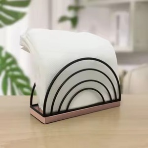 Polished Surface Metal Napkin Stand For Dining Table And <b>Kitchen</b> Modern <b>Tissue</b> <b>Holder</b> For Home Office And Restaurant - Product Image 4