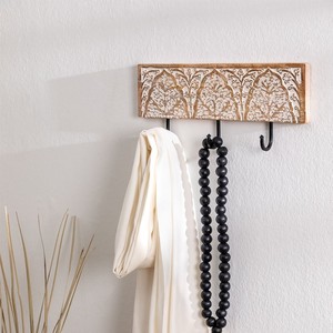 วานดาน่า ฟลักซ์ ไพร์มราวแขวนผนังไม้มะม่วง - Product Image 1