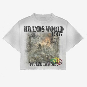 100% Cotton Men's T-Shirt Loose Fit Printed Mens Heavyweight Boxy T Shirt 240 GSM Cotton Black Distressed Print Custom <b>Logo</b> - Product Image 4