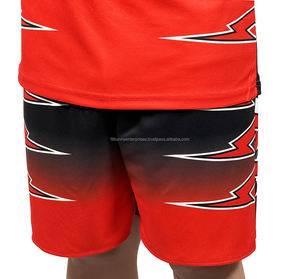 Ropa deportiva de baloncesto de secado rápido transpirable, ligera y personalizada, uniforme que absorbe la humedad para equipos de talla grande para entrenamiento - Product Image 6